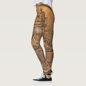 Leggings Lion of Judah - Rasta Reggae (Gauche)