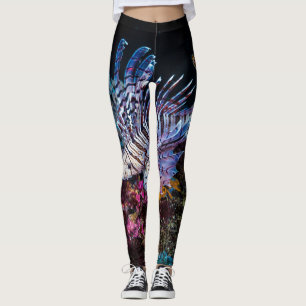 Leggings Lionfish coloré