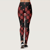 Leggings Lipstick Moon Love Hot Yoga Abstrait (Dos)