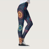 Leggings Liquid Galaxy Illusion | Seamless Surreal Gradient (Droite)