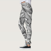 Leggings Liquide gris (Gauche)