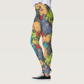 Leggings Little cute funny monsters (Gauche)