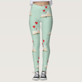 LEGGINGS ***LIVRE ULTIME LOVER'S*** AVEC COEURS (Devant)