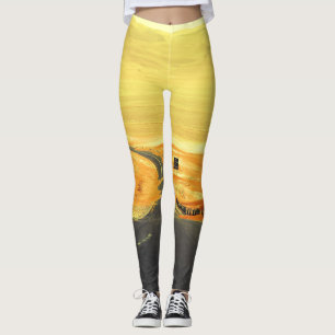 Leggings Liwa Oasis Asphalt Road, Dunes.