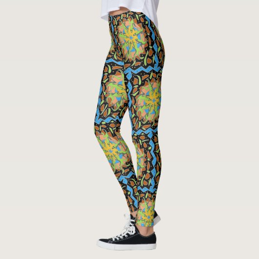 Leggings Lizard Mandala (Gauche)