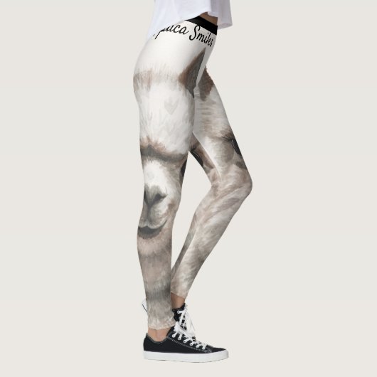 Leggings Llama sourit des légendes originales d'exercices d (Droite)