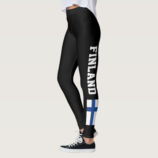 Leggings L'obscurité faite sur commande de drapeau de la (Gauche)