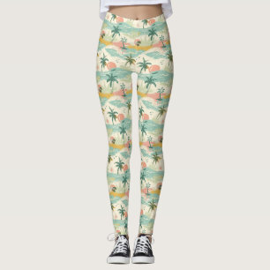 Leggings L'océan a toujours été un baume pour mon âme