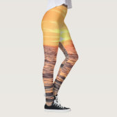 Leggings L'océan de coucher du soleil (Droite)