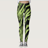 Leggings L'Oeil Du Tigre Punk (Devant)
