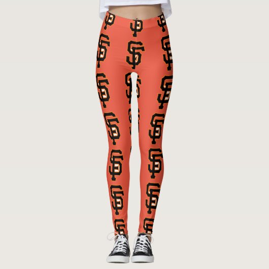Leggings Logo de baseball SF (Devant)