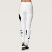 Leggings Logo de fonctionnaire de société d'Ehlers-Danlos (Dos)