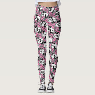 Leggings Logo de Gym Barbell Thunder_Cove