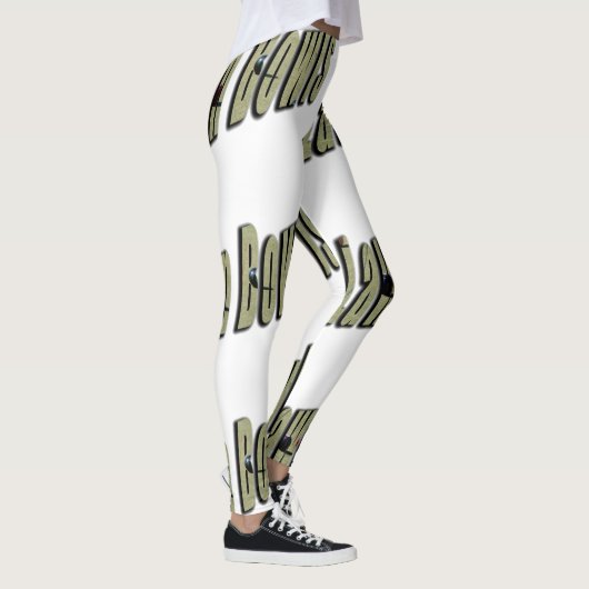 Leggings logo dimensionnel de Lawn Bowl, (Droite)