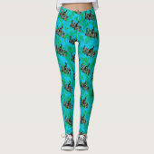 Leggings Logo Kangaroo Et Kangaroos, (Devant)