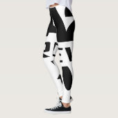 Leggings Logo personnalisé (Gauche)