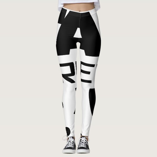 Leggings Logo personnalisé (Devant)