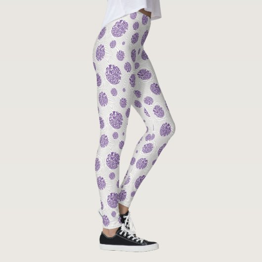Leggings Logo Willy Wonka Psychedelic Graphisme (Droite)
