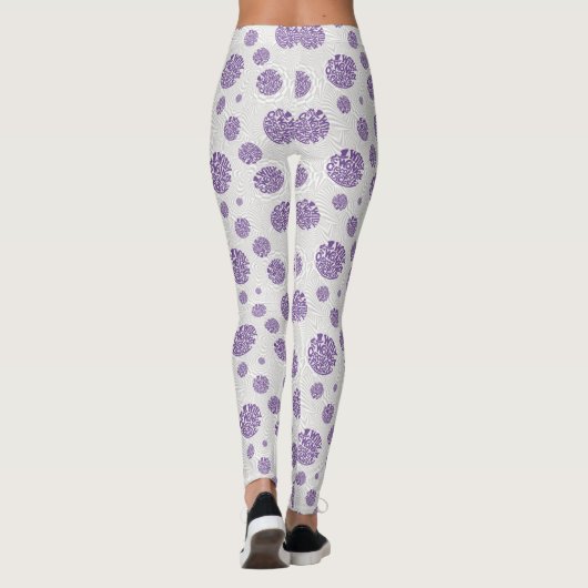 Leggings Logo Willy Wonka Psychedelic Graphisme (Dos)