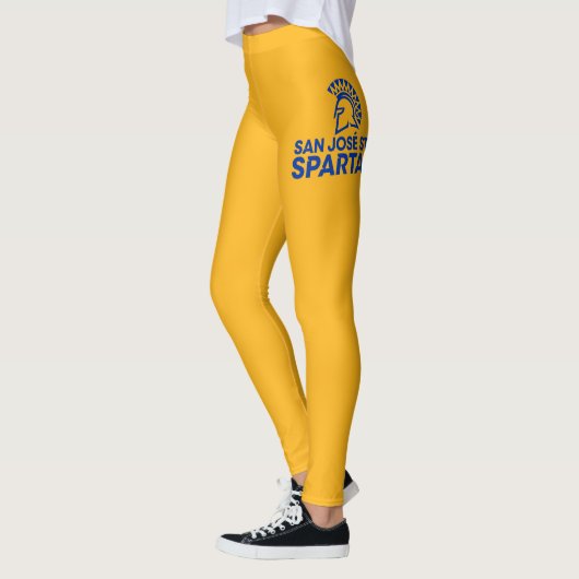 Leggings Logo Wordmark de Spartans d'état de San Jose (Gauche)