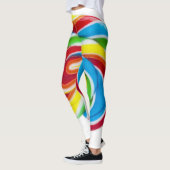 Leggings Lollipop Rainbow Swirl (Gauche)