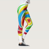 Leggings Lollipop Rainbow Swirl (Droite)