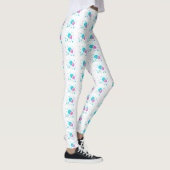 Leggings Lollipopes bleu et rose (Droite)