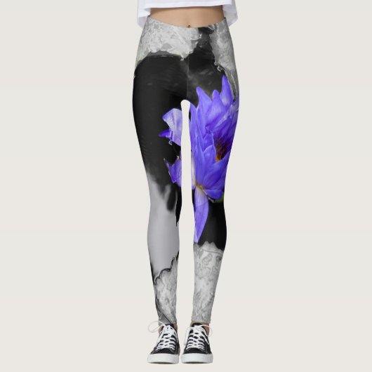 Leggings Lone Water Lily (Devant)