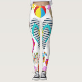 Leggings Long Beach Été (Devant)