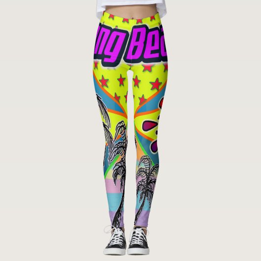 Leggings Long Beach Freedom (Devant)