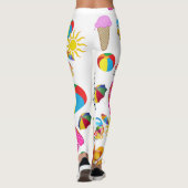 Leggings Long Beach Zomer (Achterkant)