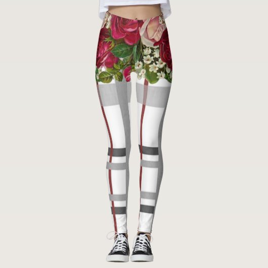 Leggings Long Floral (Devant)