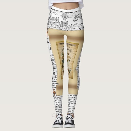 Leggings Long Paris Frankrijk (Voorkant)