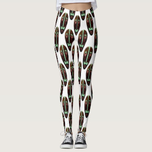 Leggings Long Tonnerre de Masque Tiki