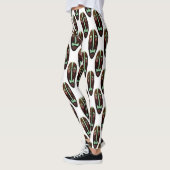 Leggings Long Tonnerre de Masque Tiki (Gauche)