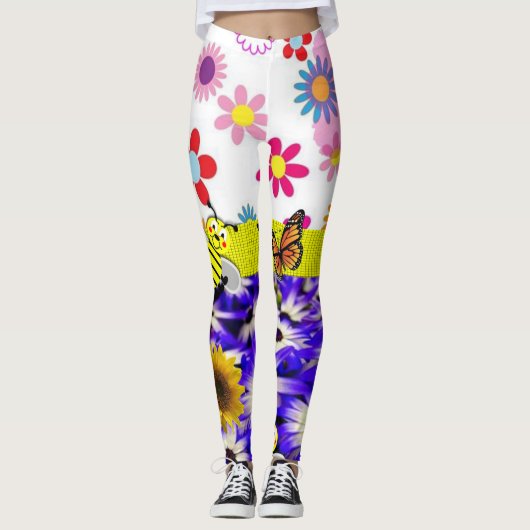 Leggings Longs Abeille (Devant)