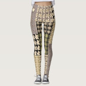 Leggings Longues Tons Terre (Devant)