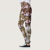 Leggings Lord Deliver Me - Floral (Gauche)