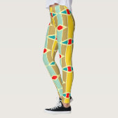 Leggings Losange et tout autre motif de formes (Gauche)