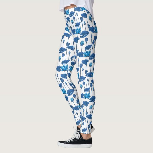 Leggings lotus (Gauche)
