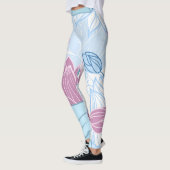 Leggings Lotus coloré (Gauche)