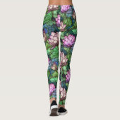 Leggings Lotus en verre tendu (Dos)