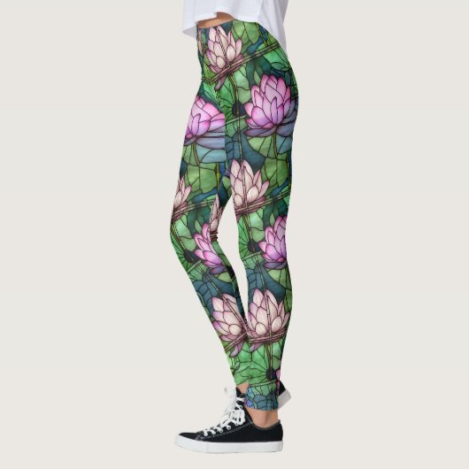 Leggings Lotus en verre tendu (Gauche)