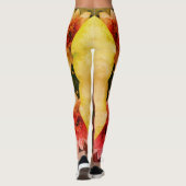 Leggings Lotus fleurs floraison Legs (Dos)