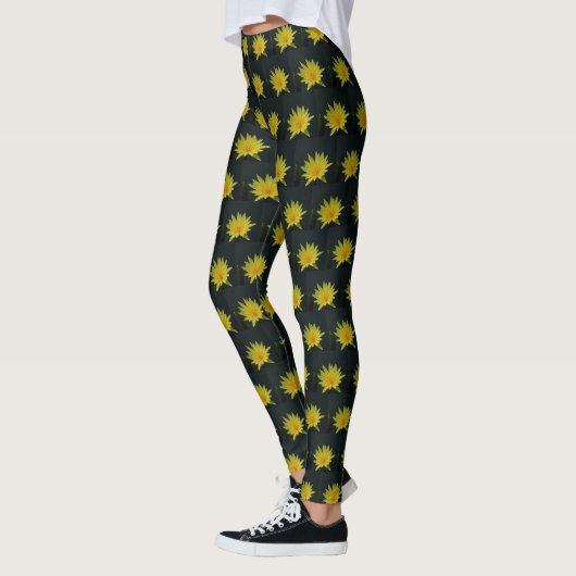 Leggings Lotus jaune Nymphéa (Gauche)