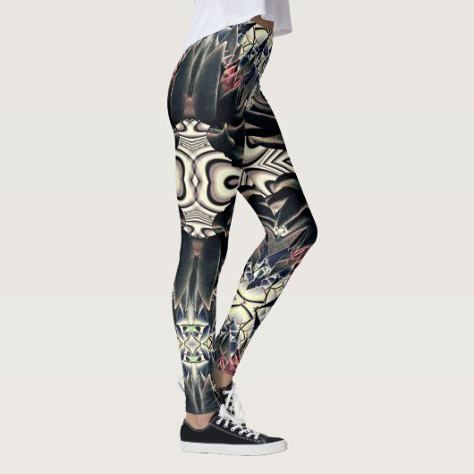 Leggings Lotus noir (Droite)
