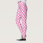 Leggings Lotus rose (Gauche)