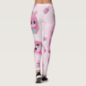Leggings Lou Lou. Une créature douce, rose (Dos)