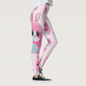 Leggings Lou Lou. Une créature douce, rose (Droite)