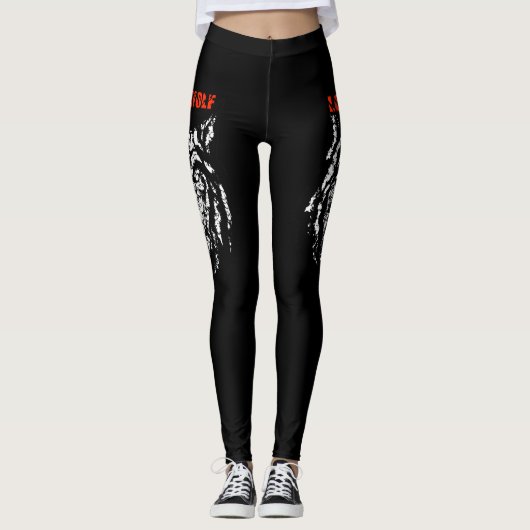 Leggings loup (Devant)